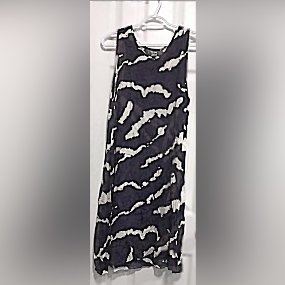 Elegant Black and White Women's dress